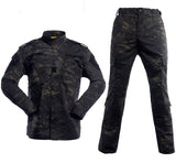 Multicam Black Military Uniform Camouflage Suit Tatico Tactical Military Camouflage Airsoft Paintball Equipment Clothes