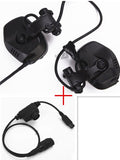 RAC Tactical headset Functional RAC Noise Reduction Headset For ARC Rail Helmet Hunting Accessories