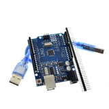 UNO R3 CH340G Mega328P For Arduino UNO Module + USB Cable + Case UNO R3 Development Board Electronic DIY Kit Integrated Circuit