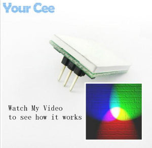 Capacitive Touch Switch HTTM Button LED Sensor Module Green Blue Red Yellow RGB Multi Color Display DIY Electronic