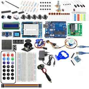 Elego UNO Project The Most Complete Starter Kit for Arduino UNO R3 Mega2560 Nano with Tutorial / Power Supply / Stepper Motor