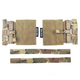 2Pcs Tactical Hunting Vest Buckle Tubes Universal Molle Quick Release Buckle for jpc cpc