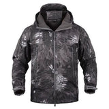 Army Camouflage Airsoft Jacket Men Military Tactical Jacket Winter Waterproof Softshell Jacket Windbreaker Hunt Clothes