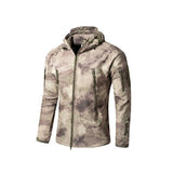 Army Camouflage Airsoft Jacket Men Military Tactical Jacket Winter Waterproof Softshell Jacket Windbreaker Hunt Clothes