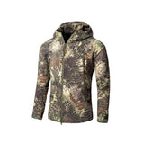 Army Camouflage Airsoft Jacket Men Military Tactical Jacket Winter Waterproof Softshell Jacket Windbreaker Hunt Clothes