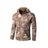 Army Camouflage Airsoft Jacket Men Military Tactical Jacket Winter Waterproof Softshell Jacket Windbreaker Hunt Clothes