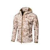 Army Camouflage Airsoft Jacket Men Military Tactical Jacket Winter Waterproof Softshell Jacket Windbreaker Hunt Clothes