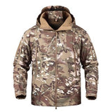 Army Camouflage Airsoft Jacket Men Military Tactical Jacket Winter Waterproof Softshell Jacket Windbreaker Hunt Clothes