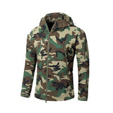 Army Camouflage Airsoft Jacket Men Military Tactical Jacket Winter Waterproof Softshell Jacket Windbreaker Hunt Clothes