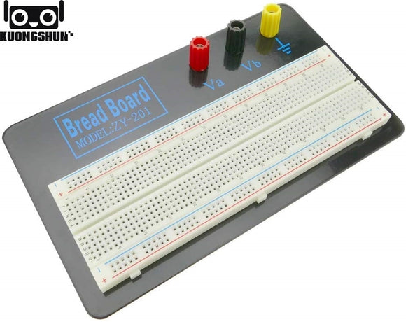 ZY-201 Electronic Prototype Breadboard Breadboard from 830 Connection Points