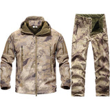 New Men Tactical Military Uniform Clothing Waterproof Army Combat Uniform Tactical Pants Men's Camouflage Hunt Clothes