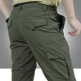 Tactical Pants Men Summer Casual Army Military Style Trousers Mens Cargo Pants Waterproof Quick Dry Trousers Male Bottom