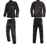 2020  Black Military Uniform Camouflage Suit Tatico Tactical Military Camouflage Airsoft Paintball Equipment Clothes