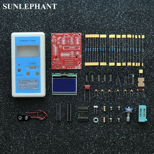 Electronic Circuit Board kit M12864 graphics transistor tester Version control switch easy to use encoder 75x63mm