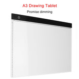 A3 A4 Graphics Tablet LED Drawing Tablet Art Stencil Drawing Board Light Box Tracing Table Pad Electronics Writing Tablet