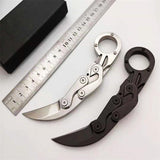 CS Caswell Original outdoor Survival Tactical mechanical Claw Paw folding Morphing Karambit EDC tools camping cutting rope knife