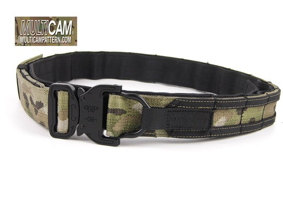 1.5 Inch Ron Genuine Multicam Quick Detach Molle Combat Belt Tactical Riggers Belt Ranger Green Wolf Grey(SKU051435)