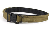 1.5 Inch Ron Genuine Multicam Quick Detach Molle Combat Belt Tactical Riggers Belt Ranger Green Wolf Grey(SKU051435)