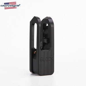 emersongear Glock Insert IPSC USPSA Holster Insert Aluminum Parts For GLOCK 17 19 21 23 Tactical Airsoft Pistol Hand