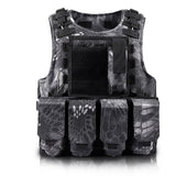 Children Outdoor CS Shooting Protection Gear Vest Kid Military Combat Training Camping Hunting Multi-function Tactical Waistcoat