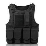 Children Outdoor CS Shooting Protection Gear Vest Kid Military Combat Training Camping Hunting Multi-function Tactical Waistcoat