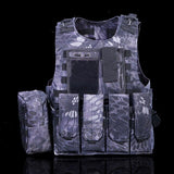 Tactical Vest Military Airsoft Assault Vest Equipment Outdoor Clothing Hunting Camouflage Vest Combat Waistcoat