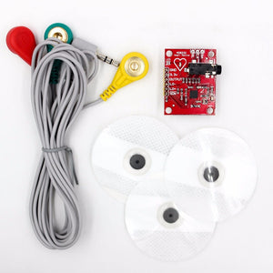 Ecg module AD8232 ecg measurement pulse heart ecg monitoring sensor module kit electronic diy kit