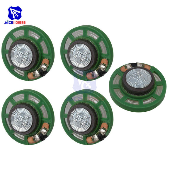 diymore 5PCS/Lot 0.25W 8 Ohm Audio Speaker Diameter 29mm Loudspeaker for Electronic