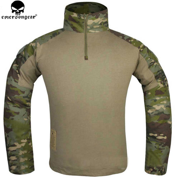 EMERSONGEAR Gen 3 Combat Shirt Tactical Army Military Camouflage Shirt Airsoft Suit Multicam Tropic EM9280