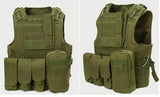 TAK YIYING Hunting Military Airsoft MOLLE Nylon Combat Paintball Tactical Vest CS Outdoor Products