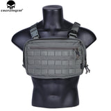 EMERSONGEAR Chest Recon Bag Tool Pouch Combat Tactical Vest Pouch Bag EDC Chest Bag Multicam FG EM9285