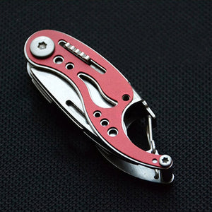 Wholesale Mini Portable Steel Folding Army Tactical Knife Key Chain Outdoor Sports Camping Survival Self Defense Accessories