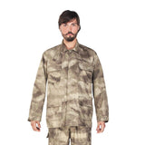 Men Military Uniform Outdoor Army Camouflage Combat Uniform Male Tactical Suit Sets BDU CS Training Jacket and Pant